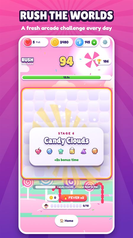 The Gemsters RUSH daily challenge